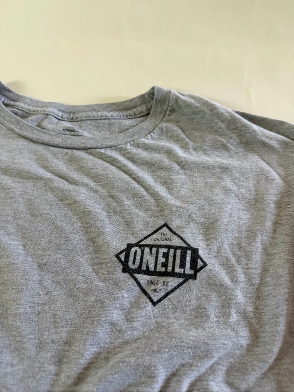 O'Neill Men's Long Sleeve Logo Tee - Gray